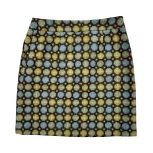 Boden 100% Wool Multi-Color Skirt, Size 10L